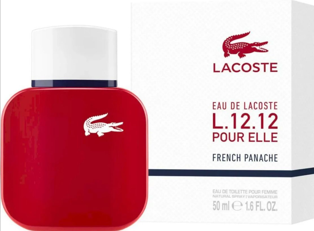 LACOSTE L.12.12 French Panache pour Elle 50 мл туалетная вода женская #1
