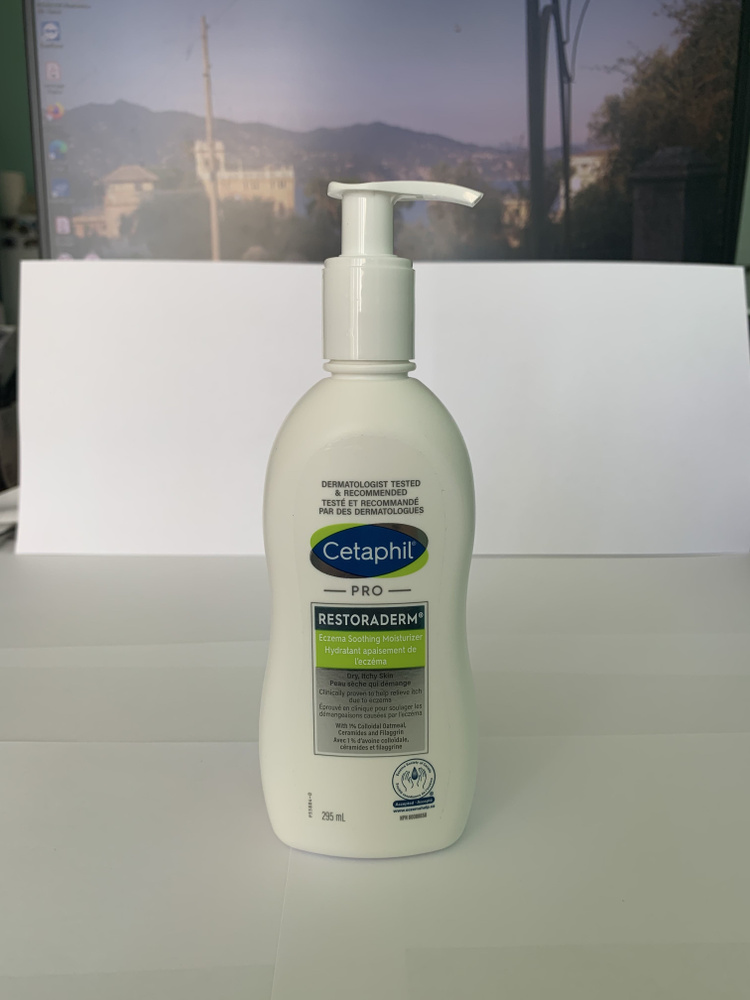 Cetaphil / Cetaphil PRO RESTORADERM Успокаивающий увлажняющий крем против экземы, 295 мл  #1