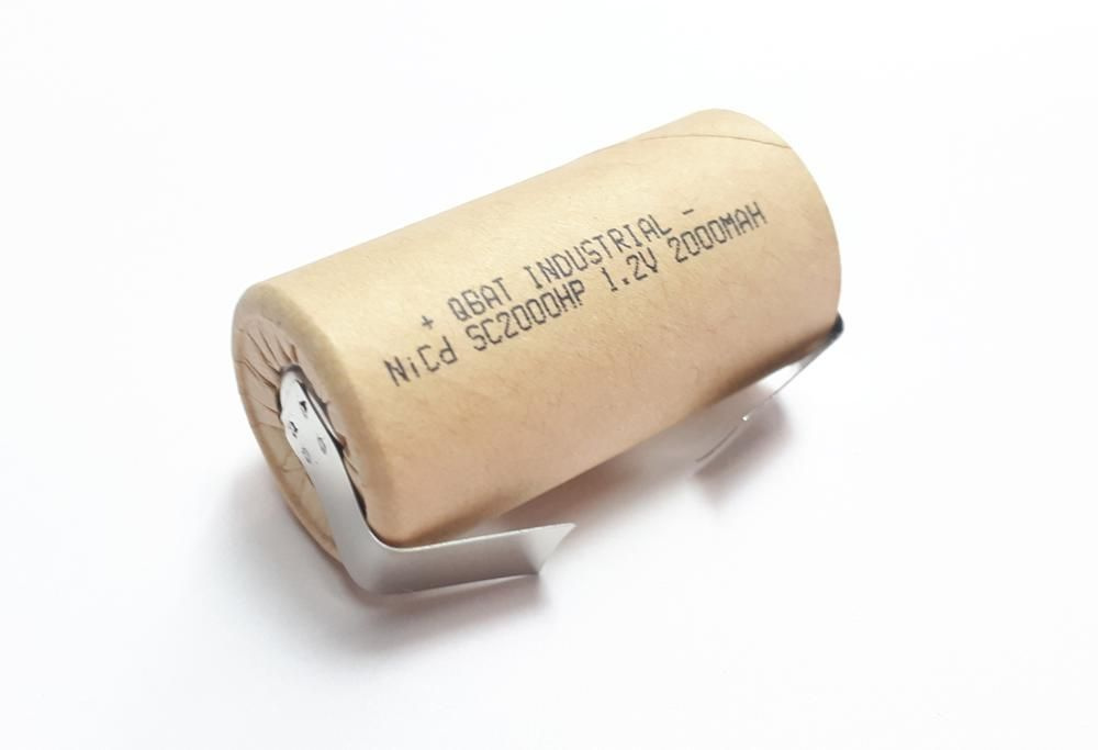 Аккумулятор Qbat SC 2000mAh 1.2v Ni-Cd SC2000HP (с пластинами) PK1 , 1шт. #1