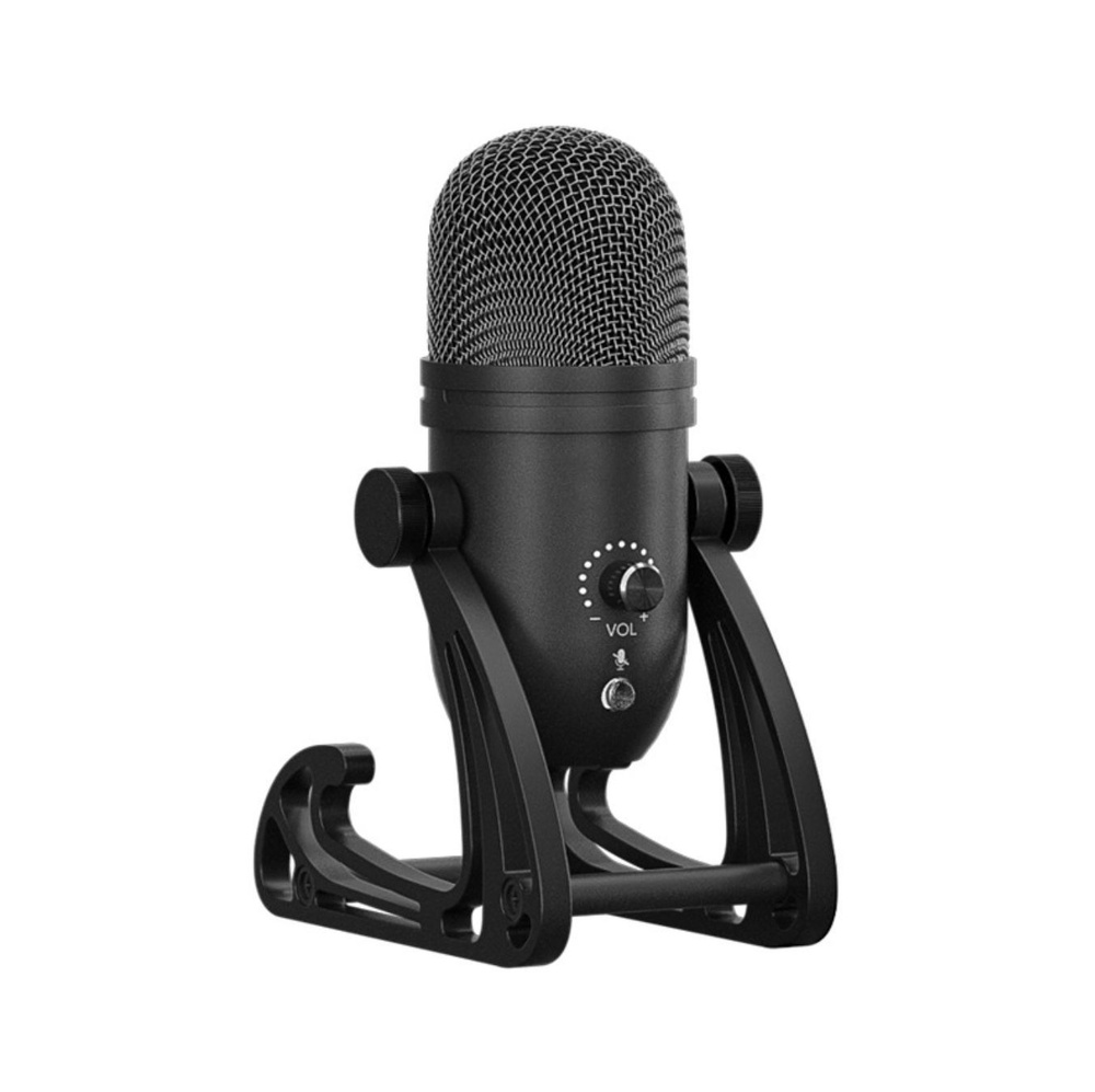 Recording Tools Микрофон игровой (для стриминга) usb микрофон для компьютера,, черный, черный матовый #1