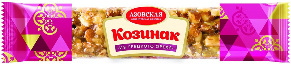 Козинак из Грецкого Ореха "Азовская КФ", 60 г, 6 шт. #1