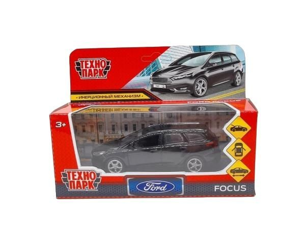 Машина металлическая, модель Ford Focus Turnier, 12 см, черный #1