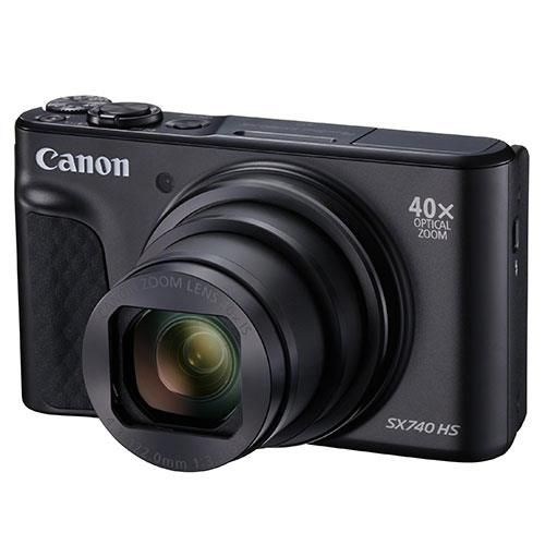 Canon Компактный фотоаппарат SX740, черный #1