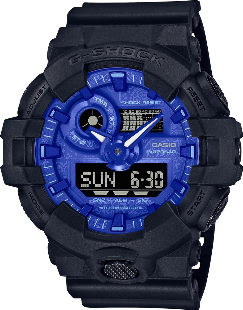 Мужские наручные часы Casio G-Shock GA-700BP-1A #1
