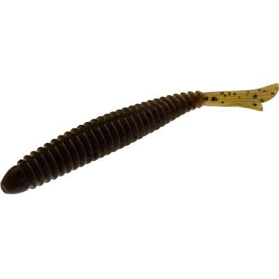 Мягкие приманки Bait Breath U30 Fish Tail RINGER 3,5 #160 Mud Greenpumpkin /seed #1