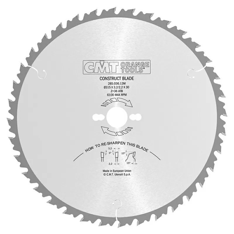 Диск пильный 315x30x3,2/2,2 15 5 ATB Z36 CMT 285.036.13M #1
