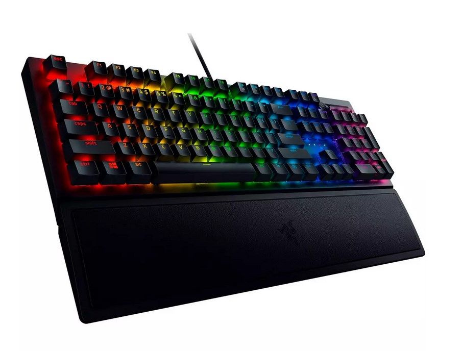 Razer Клавиатура проводная Клавиатура Razer BlackWidow V3, Black, USB, Yellow Switch  #1