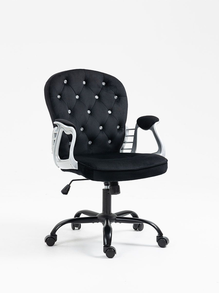 Кресло офисное. Цвет черный. GUOCAI. ZK1304V/BK-B #1