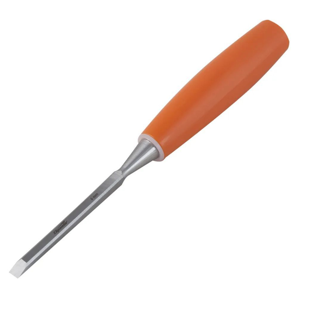 Стамеска плоская Sparta 6 мм с пластиковой ручкой #1