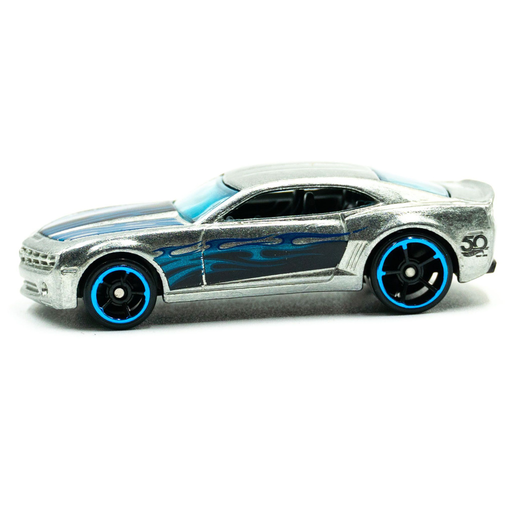 Машинка Hot Wheels ZAMAC Chevy Camaro Concept Коллекционная #1