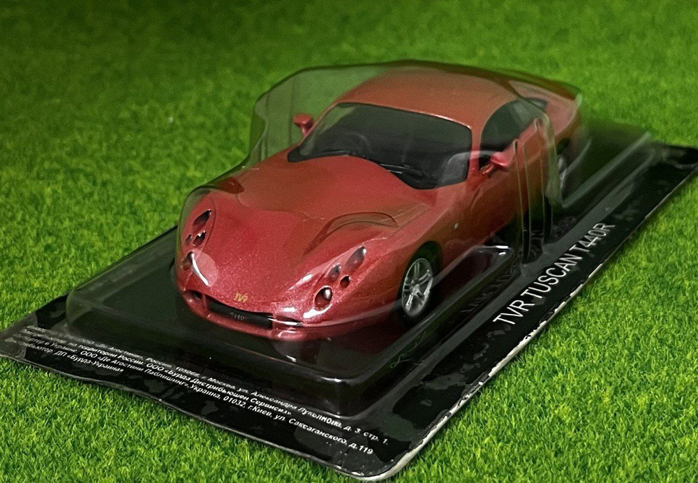 Модель Автомобиля TVR Tuscan T440R / Масштаб 1/43 / Коллекционная  #1