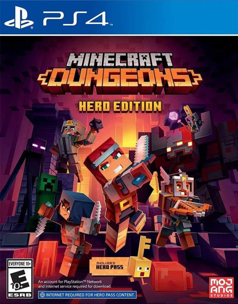 Игра Minecraft Dungeon - Hero Edition (PS4) (PlayStation 4, Русские субтитры) #1