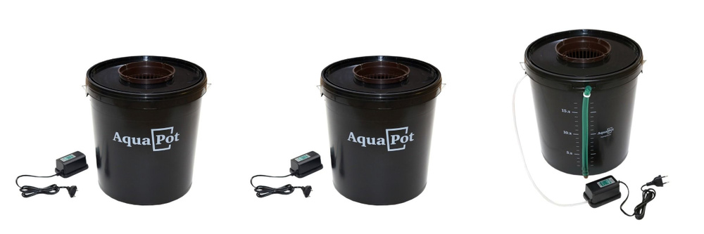 Гидропонная установка AquaPot Uno 20 л 3 шт #1