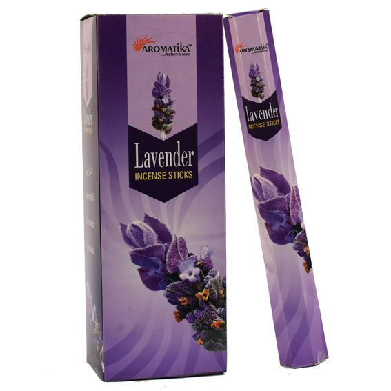 Благовония палочки ароматические "ЛАВАНДА" (Aromatika, Lavender, 20 палочек)  #1