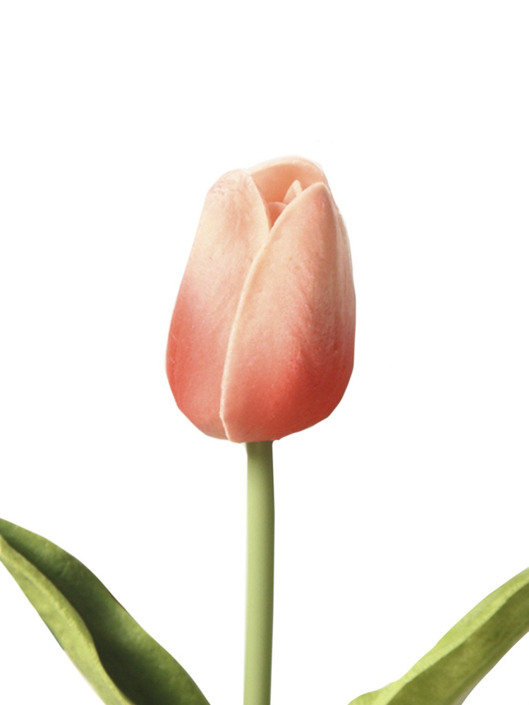 Цветок искусственный Светлый Тюльпан, 34х3,5х3,5см #1