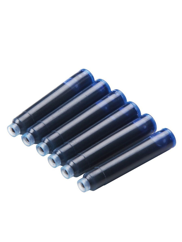 Катридж для перьевой ручки KEYROAD синий, 6 штук, коробка #1