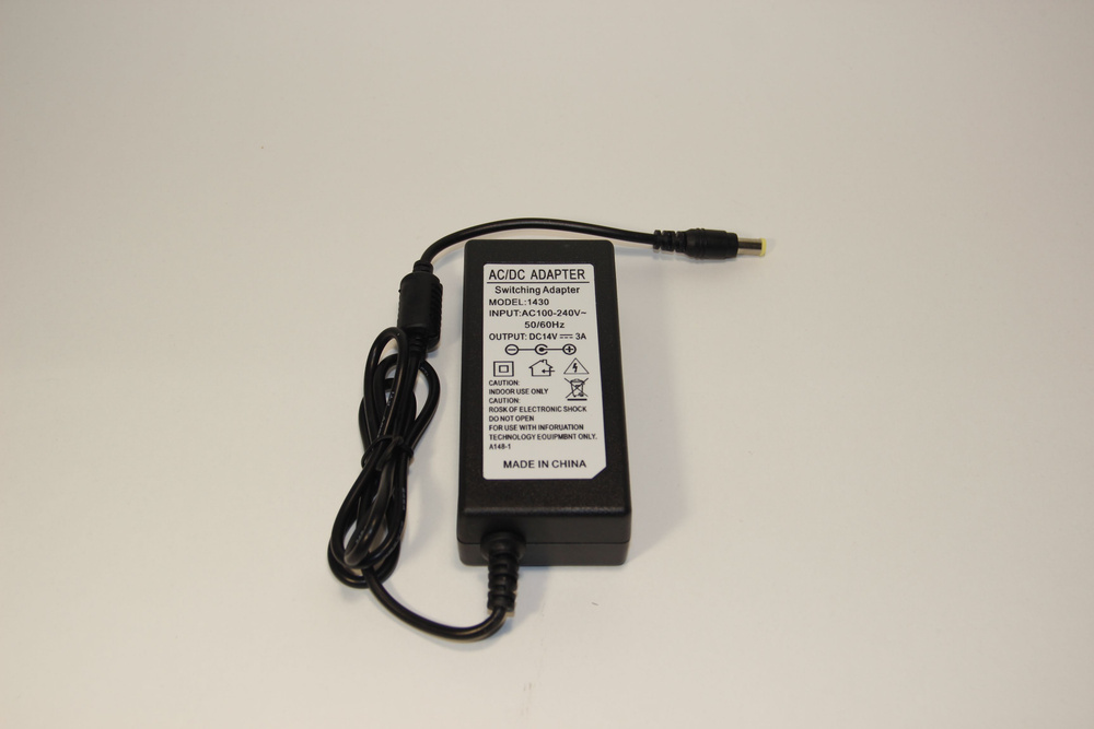 Блок питания(Адаптер, Зарядное устройство) 14v 3a (14В 3А). 6.5 x 4.5 ...