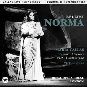 Музыкальный диск Audio CD Vincenzo Bellini (1801-1835) - Norma (Remastered Live Recording London 18.11.1952) #1