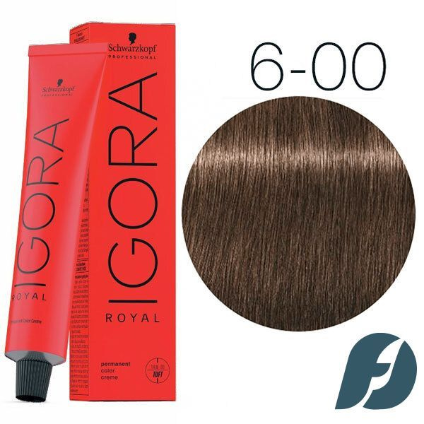 Schwarzkopf Professional Igora Royal Крем-краска для волос 6-00, 60 мл #1