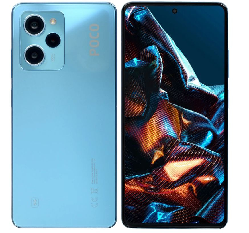 Poco Смартфон X5 Pro 5G голубой 128 ГБ 6 ГБ 6/128 ГБ, голубой #1