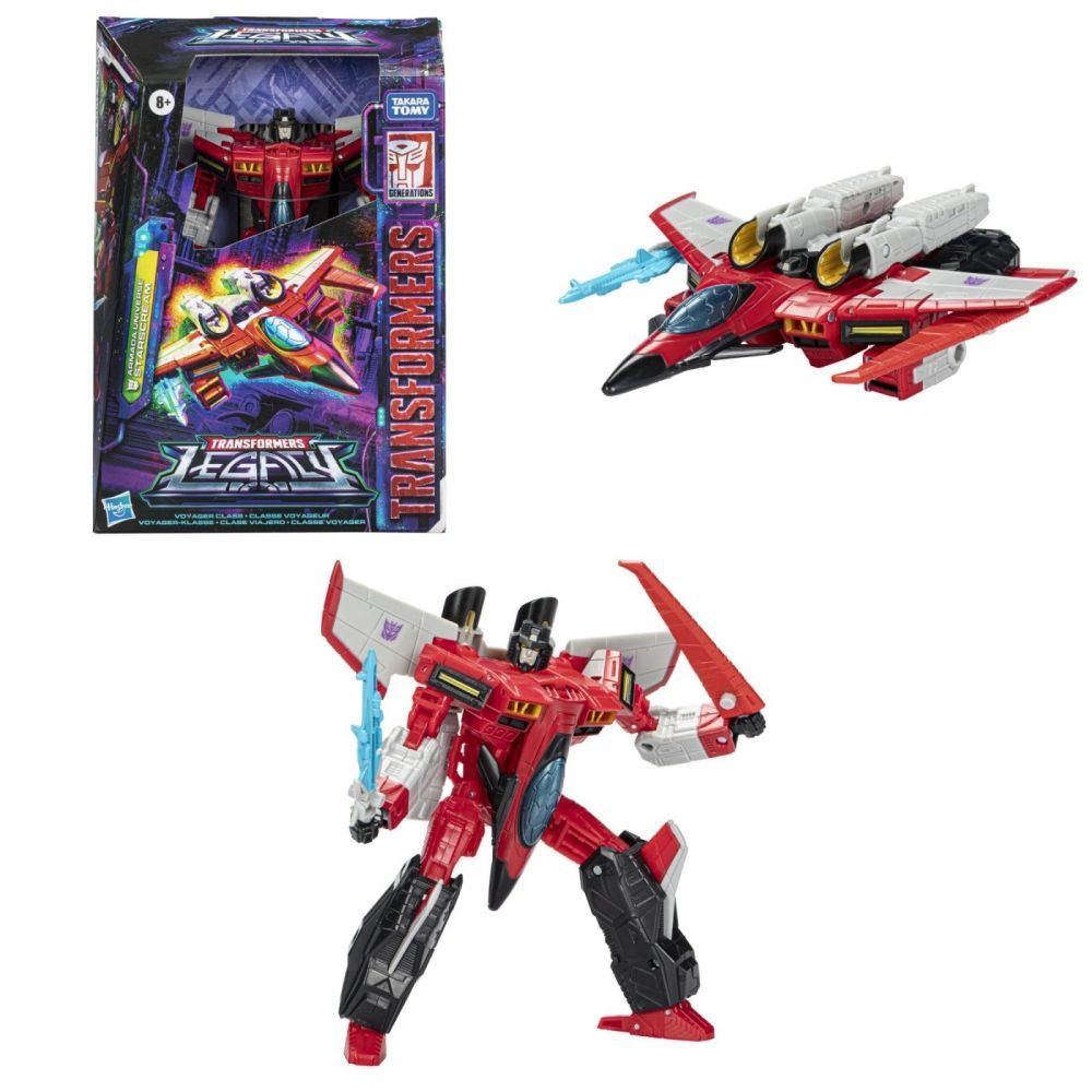 Трансформеры Hasbro Игрушка Generations Legacy Voyager Armada Universe Starscream 7 дюймов (17,8 см) #1