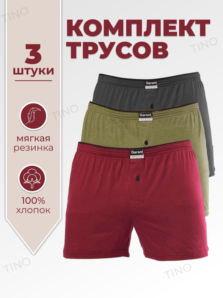 Комплект трусов шорты Garant, 3 шт #1