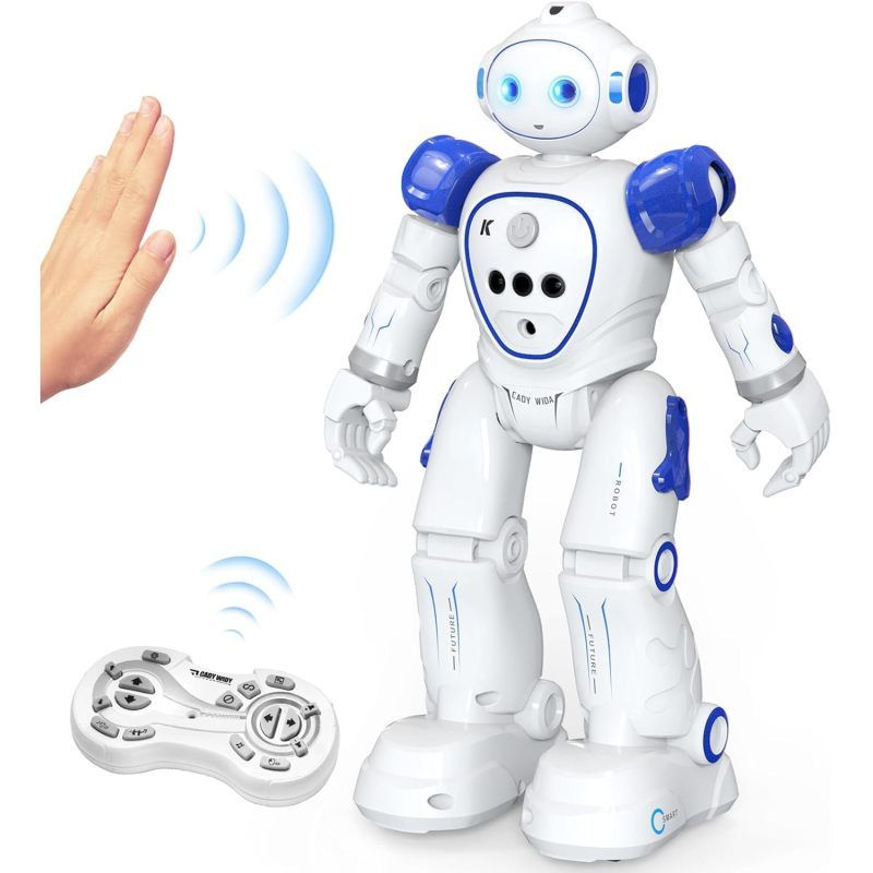 Большие интеллектуальные игрушки-роботы, мальчики и девочки, голосовое ...