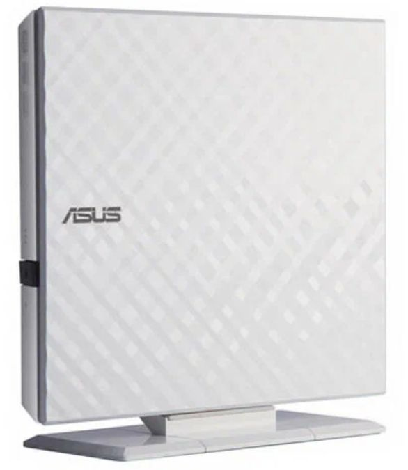 Привод DVD-RW ASUS SDRW-08D2S-U LITE/WHT/G/AS цвет белый интерфейс USB внешний RTL (711765)  #1