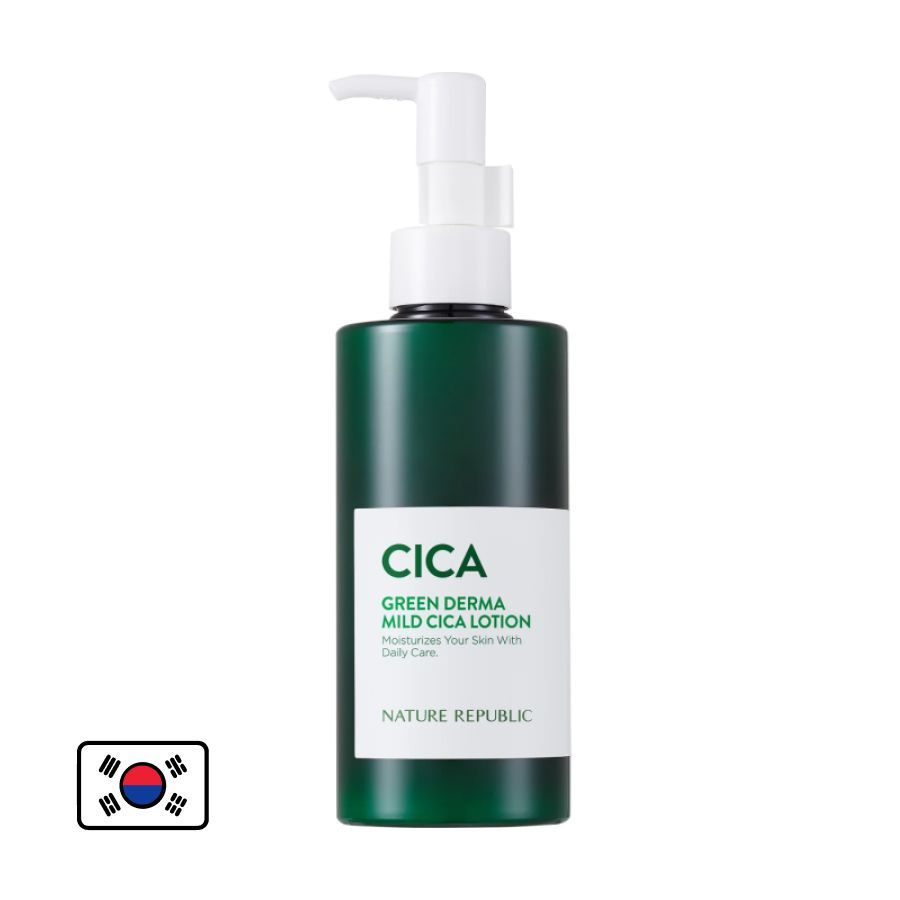 Лосьон для лица GREEN DERMA MILD CICA от Nature Republic (200мл) #1