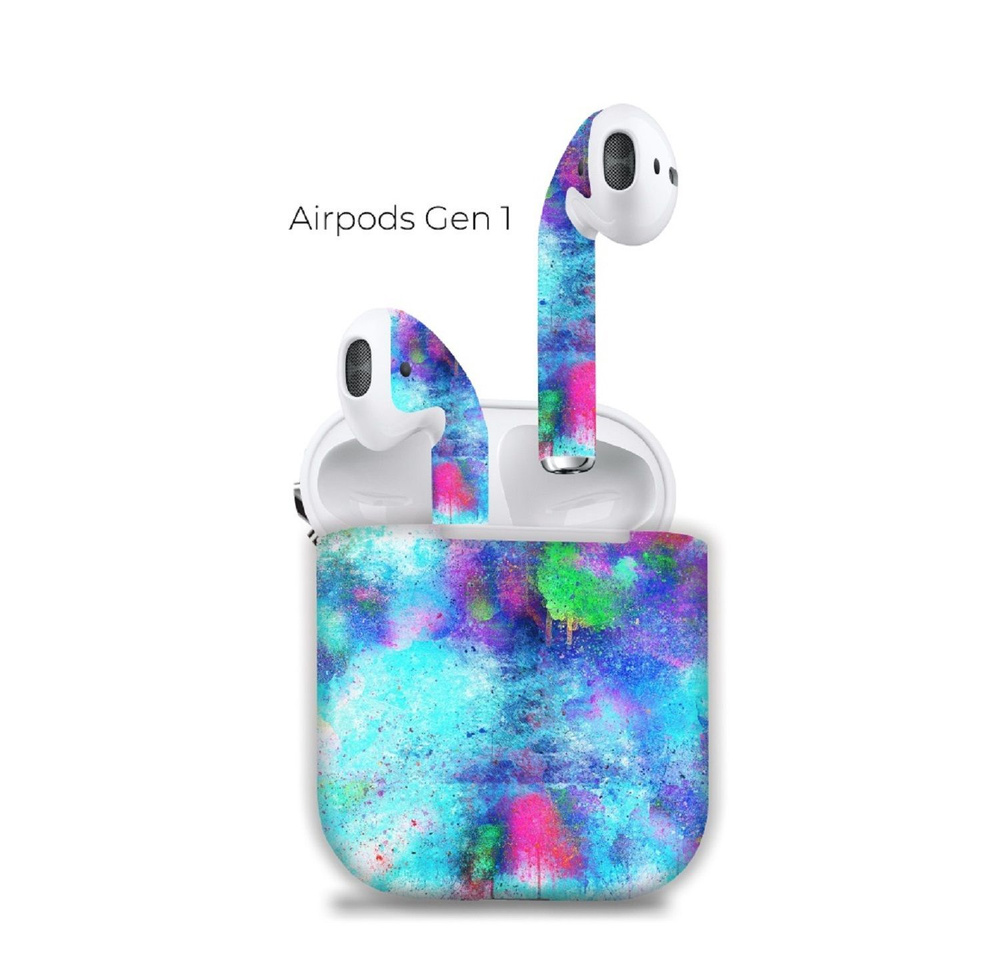 Защитная пленка для кейса от наушников AirPods 1 Bron Stickers #1