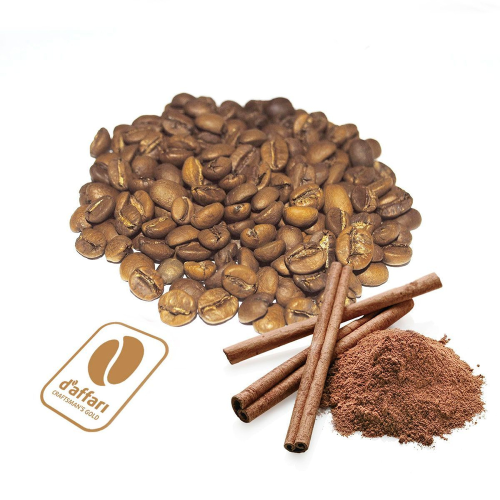 Кофе в зернах D'Affari Вкус "Корица", арабика, 1000 г #1