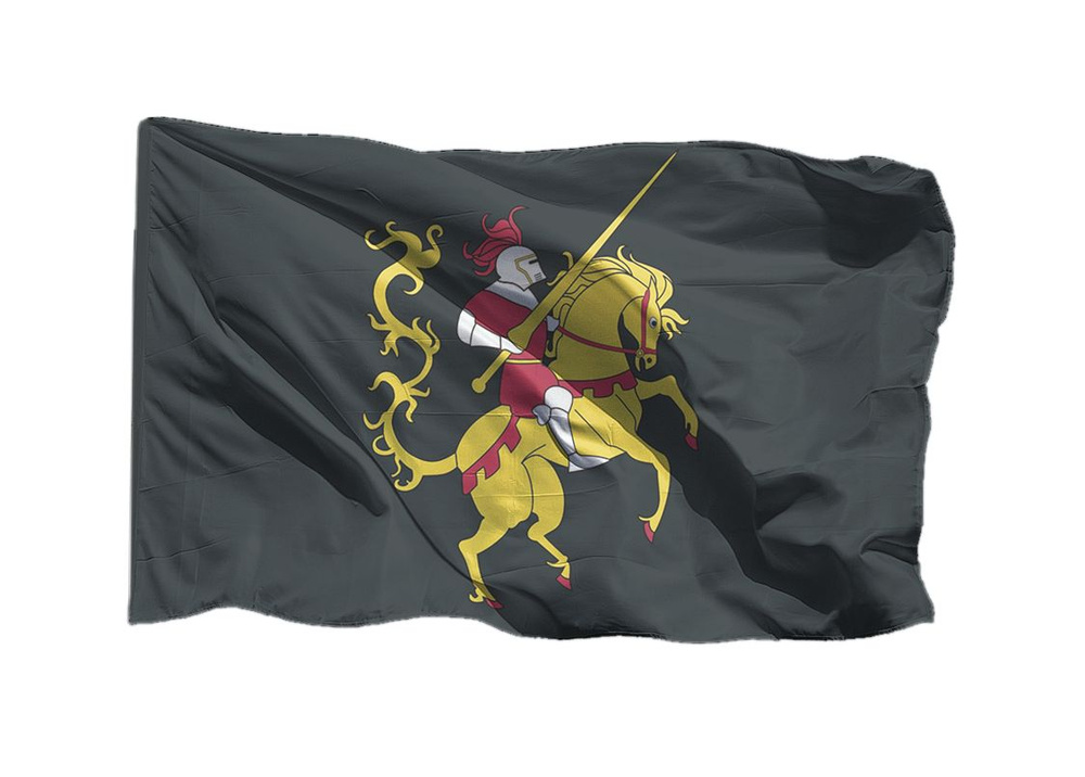 Флаг Княжества Туссент из Ведьмака 70х105 см на сетке для уличного флагштока  #1