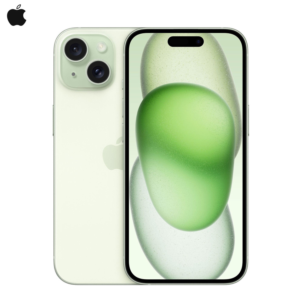 Apple Мобильный телефон Apple iPhone 15 256 Gb, зеленый #1