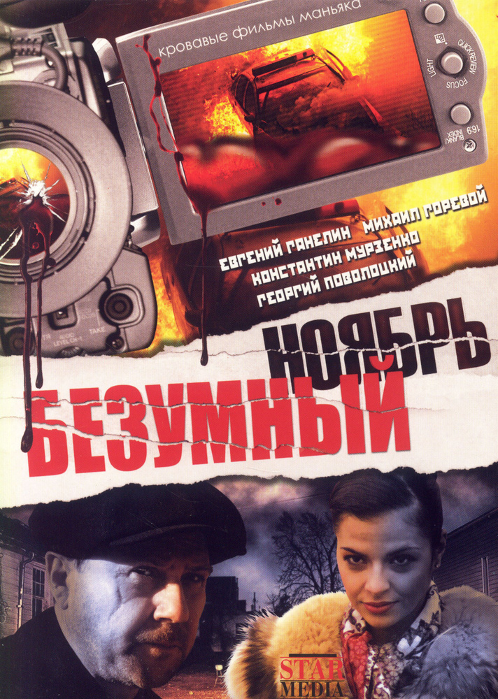 Безумный ноябрь (реж. Игорь Рыжков, Роман Шома) / Keep case(S), DVD  #1