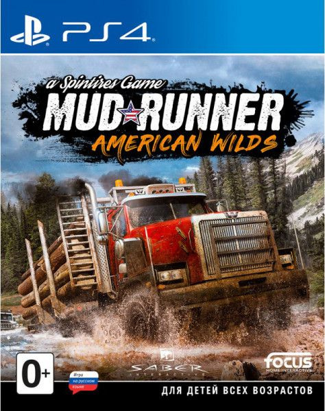 Игра Spintires: MudRunner American Wilds (PS4) (PlayStation 4, Русская версия) #1