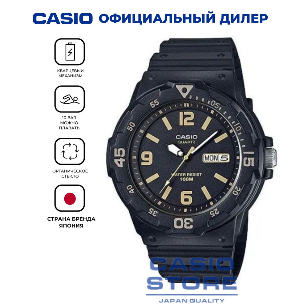 Электронные японские часы Casio MRW-200H-1B3 #1