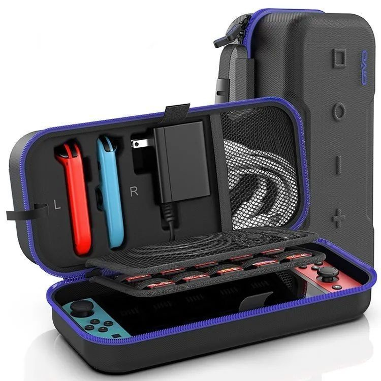 Сумка - защитный чехол для Nintendo Switch и Nintendo Switch OLED Carry Case Oivo (IV-SW188) Blue Синий #1