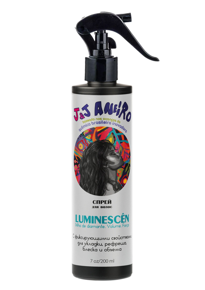 J&J ANEIRO Спрей для волос LUMINESCEN c фиксирующими свойствами для укладки, рефреша, блеска, объема, #1