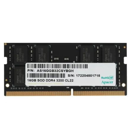 Apacer Оперативная память DDR4 16GB 3200MHz CL22 (22-22-22) 1x16 ГБ (ES.16G21.GSH)  #1