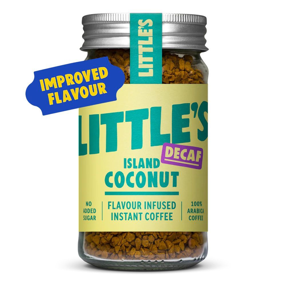 Кофе растворимый кокос DECAF Littles 50 гр Великобритания #1
