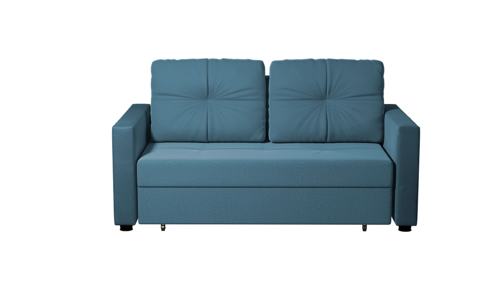 GO Территория столов и стульев Диван-кровать, механизм Юниор, 166х98х88 см,синий  #1