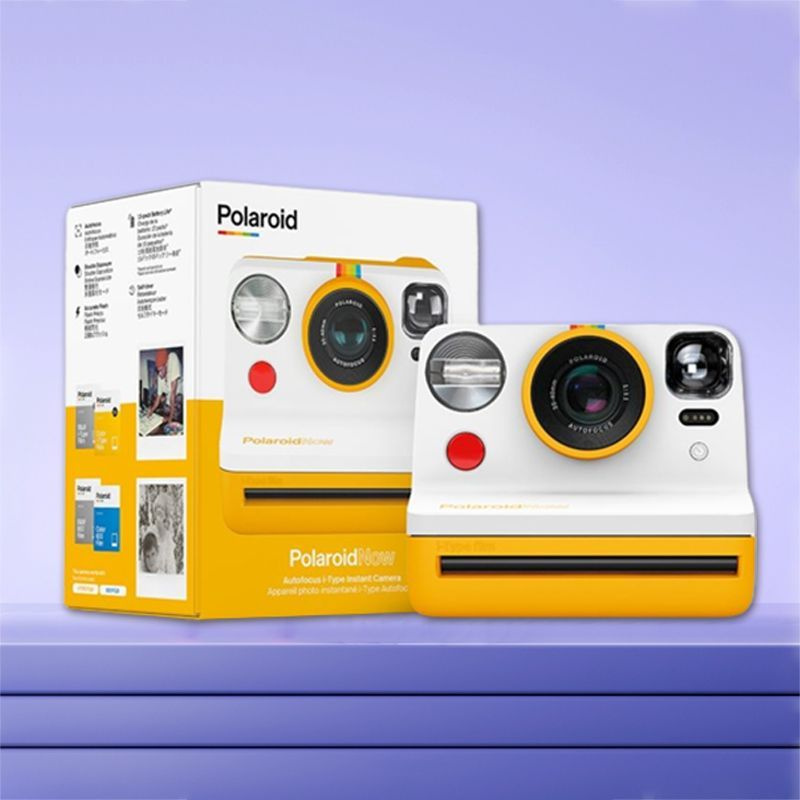 Фотоаппарат мгновенной печати Polaroid Now, желтый #1