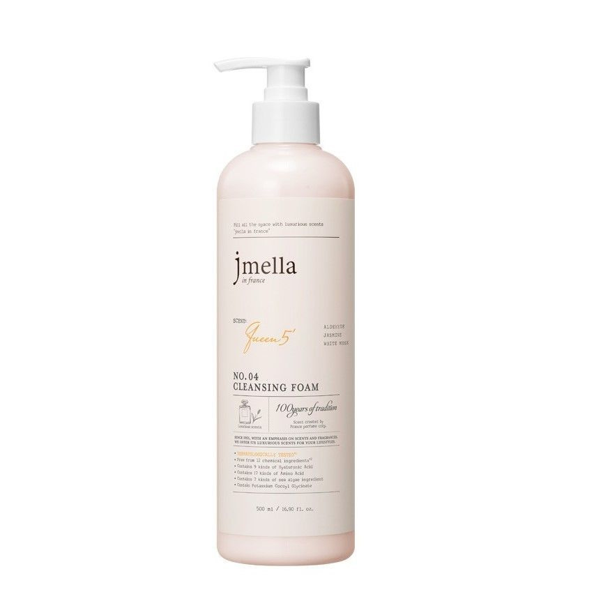 Jmella Парфюмированная очищающая пенка для лица Королева 5, NO.04 IN FRANCE QUEEN 5 CLEANSING FOAM, 500мл #1