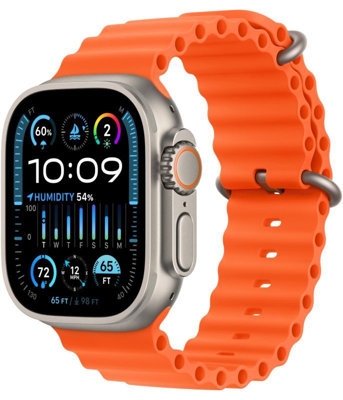 Apple Умные часы Watch Ultra 2 Size L, 49mm, Orange/Оранжевый #1