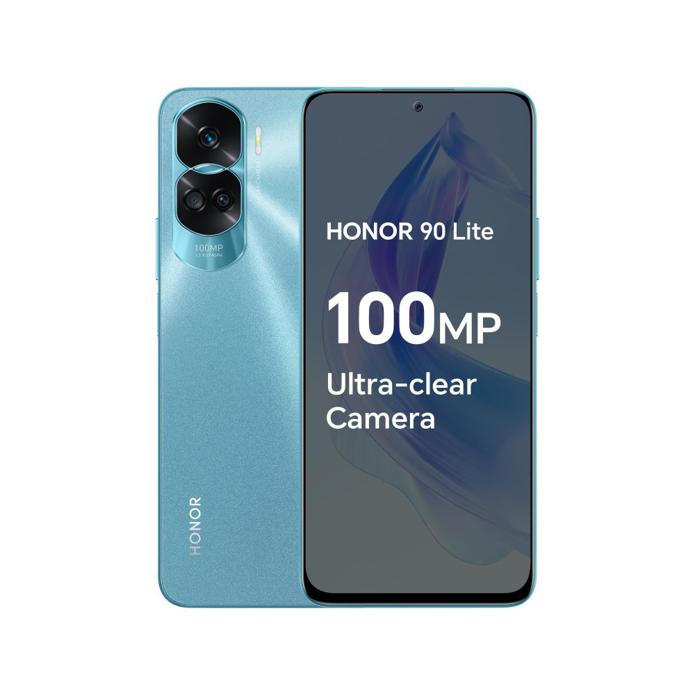 Honor Смартфон 90 lite 8/256 ГБ, голубой #1