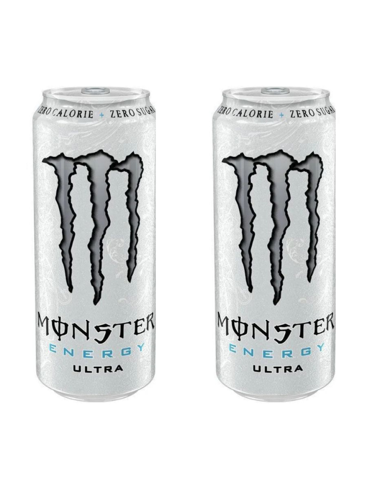 Напиток энергетический Monster Energy Ultra White Ультра Белый 500мл х 2шт  #1