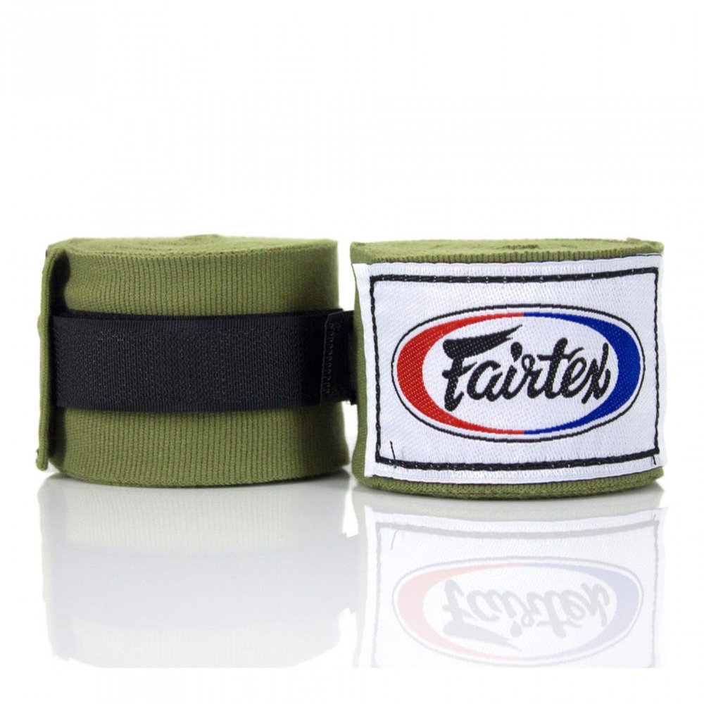 Бинты боксерские HW2 Fairtex олива 4.5 м #1