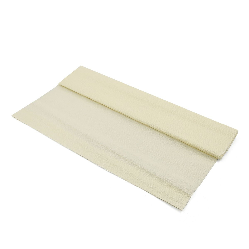 Бумага креповая упаковочная, 50*200 см, плотность 35 г/м2, 2 шт/упак, белый, Astra&Craft  #1
