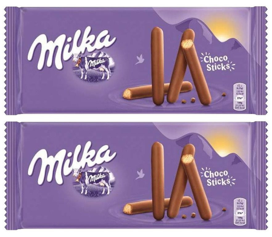 Печенье Milka Choco Sticks 2 шт по 112гр #1