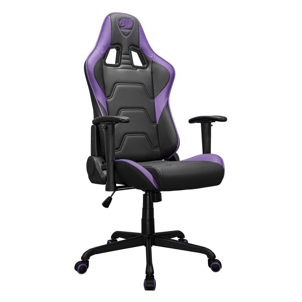 COUGAR Игровое компьютерное кресло, черный, фиолетовый #1